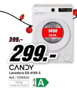 MediaMarkt CANDY Lavadora GD 4105-S oferta