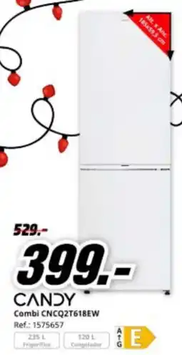 MediaMarkt CANDY Combi CNCQ2T618EW oferta