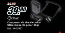 MediaMarkt YOUIN Compresor de aire eléctrico Ultracompacto peso 150gr oferta