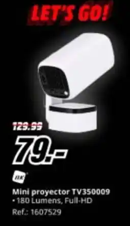 MediaMarkt Mini proyector TV350009 oferta