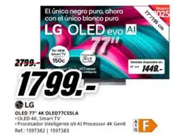 MediaMarkt LG OLED 77" 4K OLED77C55LA oferta