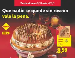 Lidl Roscón Biscuit oferta