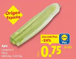 Lidl Apio oferta