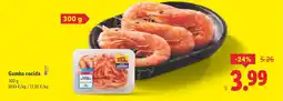 Lidl Gamba cocida oferta