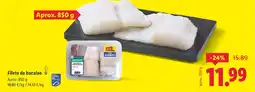 Lidl Filete de bacalao oferta