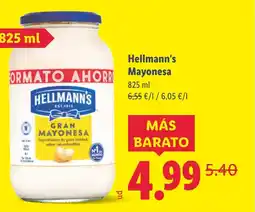 Lidl HELLMANN'S Mayonesa oferta