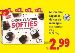 Lidl Mister Choc Espumas dulces de merengue oferta