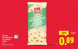 Lidl FIN CARRE Chocolate blanco oferta
