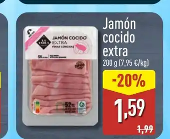 Jamón cocido extra