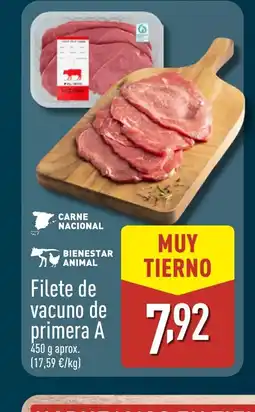 ALDI Filete de vacuno de primera A oferta