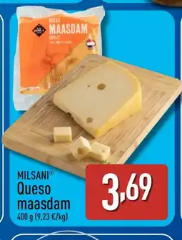 ALDI MILSANI Queso maasdam oferta
