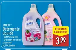ALDI TANDIL Detergente liquido oferta