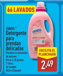 ALDI TANDIL Detergente para prendas delicadas oferta