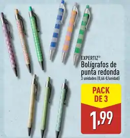 ALDI EXPERTIZ Bolígrafos de punta redonda oferta