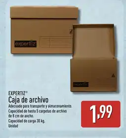 ALDI EXPERTIZ Caja de archivo oferta