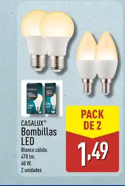 ALDI CASALUX Bombillas LED oferta