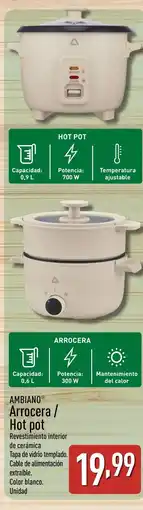 ALDI AMBIANO Arrocera / Hot pot oferta