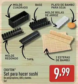 ALDI CROFTON Set para hacer sushi oferta