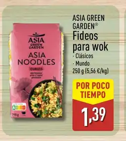 ALDI ASIA GREEN GARDEN Fideos para wok oferta