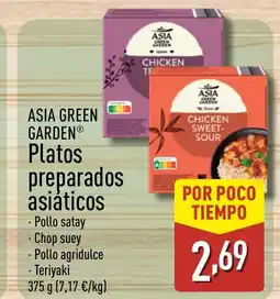 ALDI ASIA GREEN GARDEN Platos preparados asiáticos oferta