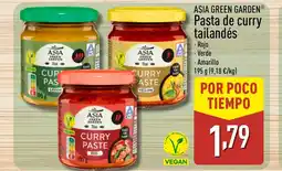 ALDI ASIA GREEN GARDEN Pasta de curry tailandés oferta