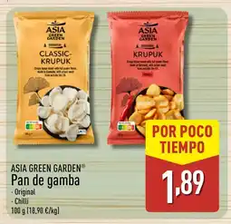ALDI ASIA GREEN GARDEN Pan de gamba oferta