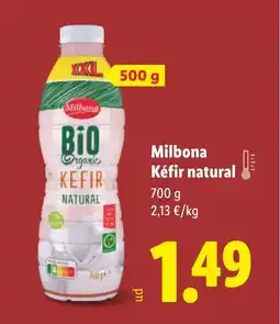 Lidl MILBONA Kéfir natural oferta