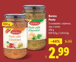 Lidl BARESA Pesto oferta
