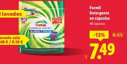 Lidl FORMIL Detergente en cápsulas oferta