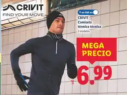 Lidl CRIVIT Camiseta térmica técnica oferta