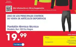 Lidl Pantalón térmico técnico oferta