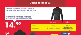 Camiseta térmica técnica