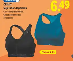 Lidl CRIVIT Sujetador deportivo oferta