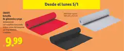 Lidl CRIVIT Esterilla de gimnasia y yoga oferta