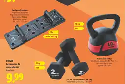 Lidl CRIVIT Accesorios de musculación oferta