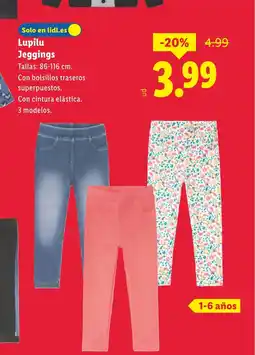 Lidl LUPILU Jeggings oferta
