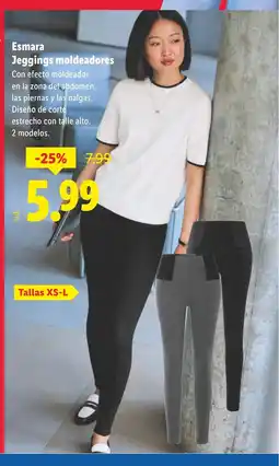 Lidl ESMARA Jeggings moldeadores oferta