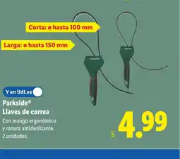 Lidl PARKSIDE Llaves de correa oferta
