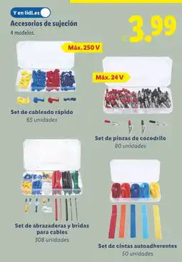 Lidl Accesorios de sujeción oferta
