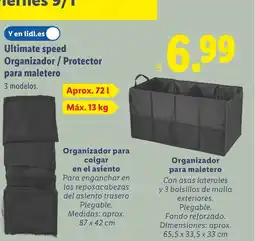 Lidl ULTIMATE SPEED Organizador/Protector para maletero oferta