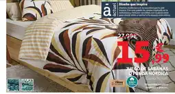 Alcampo Juego de sábanas o funda nórdica oferta