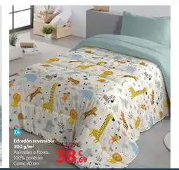 Alcampo Edredón reversible oferta