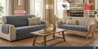 Cubre sofá terciopelo antideslizante