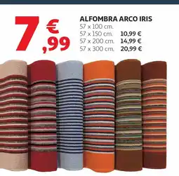 Alcampo Alfombra arco iris oferta