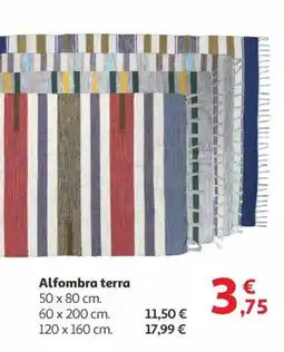 Alcampo Alfombra terra oferta
