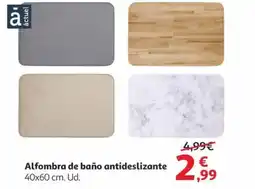 Alcampo Alfombra de baño antideslizante oferta