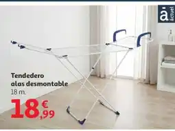 Alcampo Tendedero alas desmontable oferta