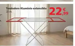 Alcampo Tendedero Aluminio extensible oferta