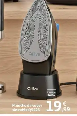 Alcampo QLIVE Plancha de vapor sin cable Q5525 oferta