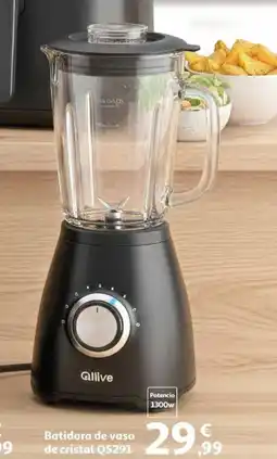 Alcampo QLIVE Batidora de vaso de cristal Q5291 oferta